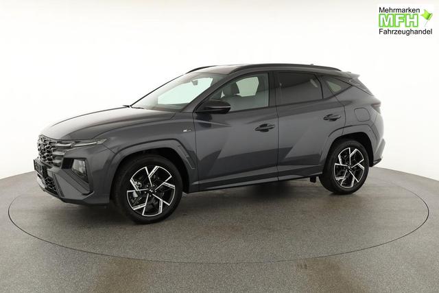 Hyundai TUCSON 1.6 T-GDI DCT 4WD N-LINE, AHK, el. Klappe, Teilleder, Navi, Kamera, ACC 