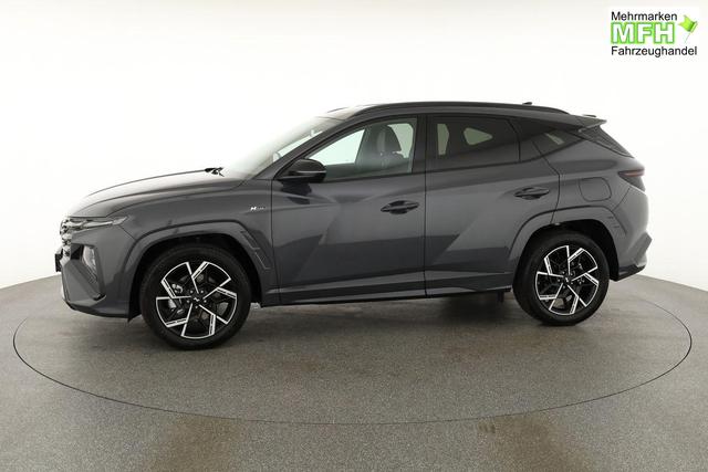 Hyundai TUCSON 1.6 T-GDI DCT 4WD N-LINE, AHK, el. Klappe, Teilleder, Navi, Kamera, ACC 
