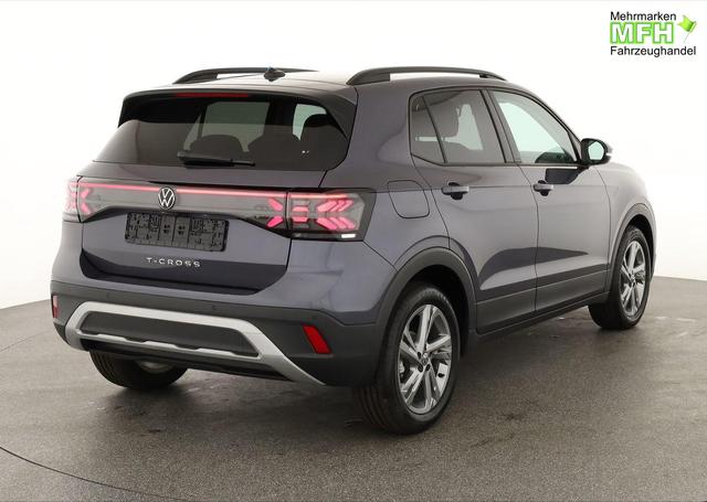 Volkswagen T-Cross 1.0 TSI 85 kW Life DSG Life, AHK, IQ.Light, Kamera, ACC, Side, Winter, 17-Zoll 