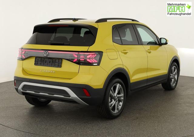 Volkswagen T-Cross 1.0 TSI 85 kW Life DSG Life, AHK, IQ.Light, Kamera, ACC, Side, Winter, 17-Zoll 