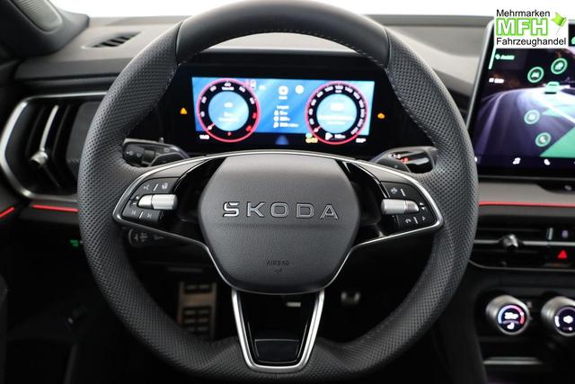 Skoda Kodiaq 1.5 TSI mHEV 110 kW Sportline DSG Sportline, AHK, Navi, Matrix, el. Klappe, Side, Winter, 19-Zoll 