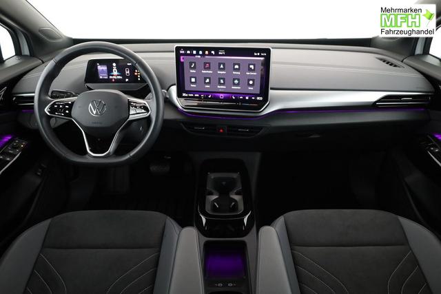 Volkswagen ID.4 Pure Performance 125 kW mit Infotainment-Paket Performance, Navi, IQ.Drive, AreaView, FS-beheizbar, el. Klappe, Winter, 18-Zoll 