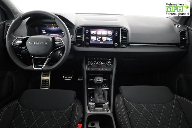 Skoda Karoq Sportline 1.5 TSI DSG Sportline, Pano, AHK, Navi, CANTON, Matrix, AreaView, Side, Kamera, el. Klappe, FS-beheizbar, 5 J.-Garantie 