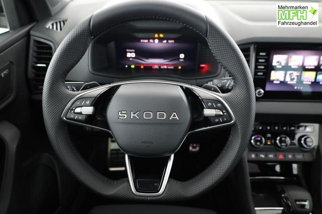 Skoda Karoq Sportline 1.5 TSI DSG Sportline, Pano, AHK, Navi, CANTON, Matrix, AreaView, Side, Kamera, el. Klappe, FS-beheizbar, 5 J.-Garantie 