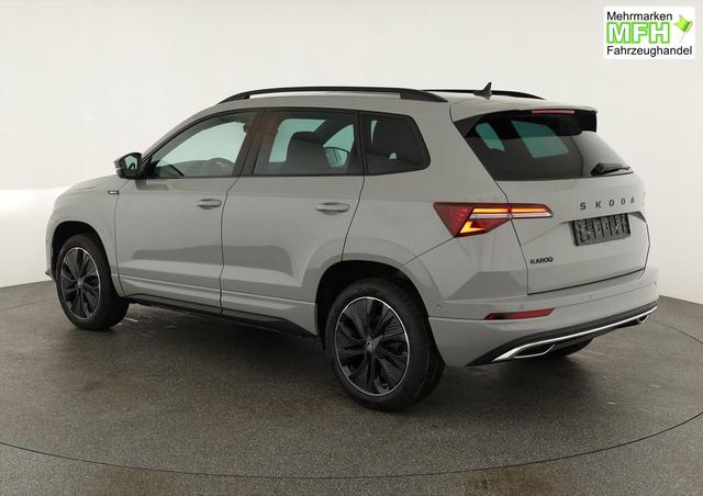 Skoda Karoq Sportline 1.5 TSI DSG Sportline, Pano, AHK, Navi, CANTON, Matrix, AreaView, Side, el. Klappe, FS-beheizbar, 5 J.-Garantie 