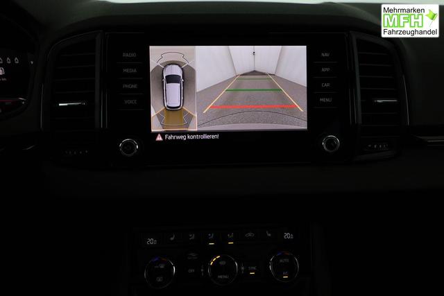 Skoda Karoq Sportline 1.5 TSI DSG Sportline, Pano, AHK, Navi, CANTON, Matrix, AreaView, Side, el. Klappe, FS-beheizbar, 5 J.-Garantie 