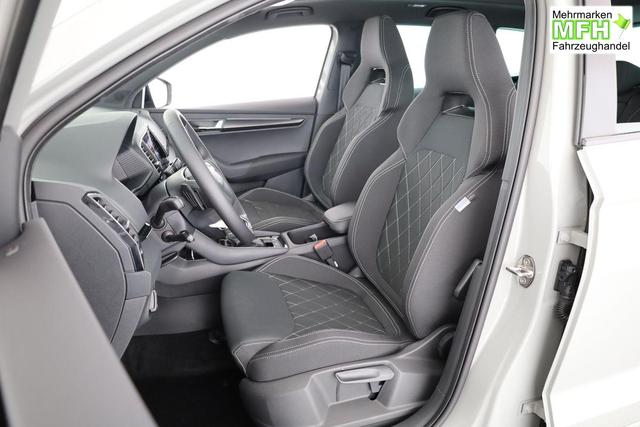 Skoda Karoq Sportline 1.5 TSI DSG Sportline, Pano, AHK, Navi, CANTON, Matrix, AreaView, Side, el. Klappe, FS-beheizbar, 5 J.-Garantie 