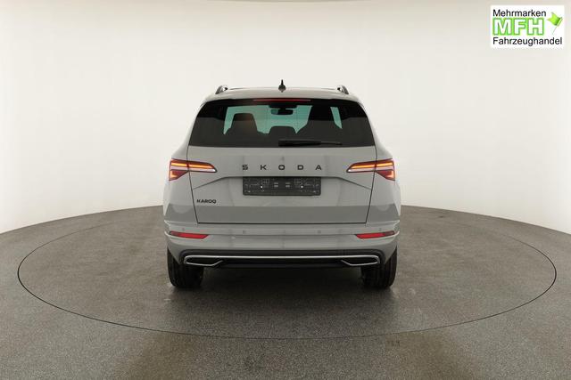 Skoda Karoq Sportline 1.5 TSI DSG Sportline, Pano, AHK, Navi, CANTON, Matrix, AreaView, Side, el. Klappe, FS-beheizbar, 5 J.-Garantie 