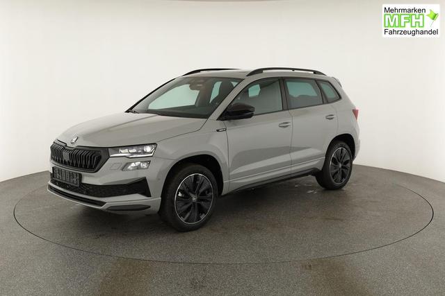 Skoda Karoq Sportline 1.5 TSI DSG Sportline, Pano, AHK, Navi, CANTON, Matrix, AreaView, Side, el. Klappe, FS-beheizbar, 5 J.-Garantie 