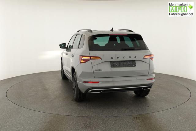 Skoda Karoq Sportline 1.5 TSI DSG Sportline, Pano, AHK, Navi, CANTON, Matrix, AreaView, Side, el. Klappe, FS-beheizbar, 5 J.-Garantie 