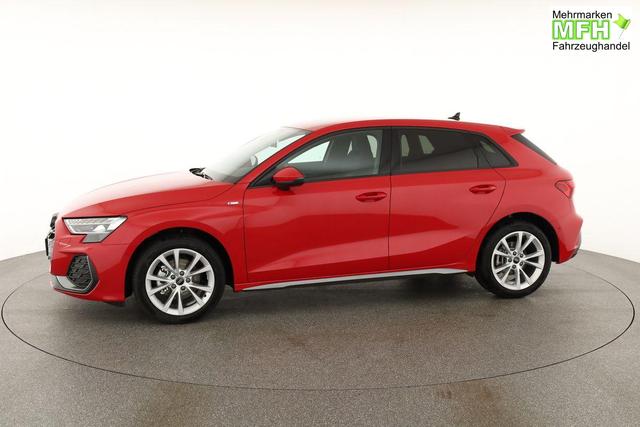 Audi A3 Sportback TFSI 110 kW S line 35 S-tronic S-LINE, AHK, Matrix, Navi, el. Klappe, Kamera, 3 J.-Garantie 