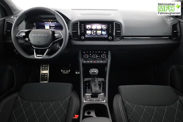 Skoda Karoq Sportline 1.5 TSI DSG Sportline, Navi, CANTON, Matrix, AreaView, Side, Kamera, el. Klappe, FS-beheizbar, 5 J.-Garantie 