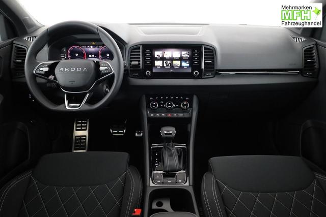 Skoda Karoq Sportline 1.5 TSI DSG Sportline, Navi, CANTON, Matrix, AreaView, Side, Kamera, el. Klappe, FS-beheizbar, 5 J.-Garantie 