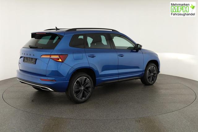 Skoda Karoq Sportline 1.5 TSI DSG Sportline, Navi, CANTON, Matrix, AreaView, Side, Kamera, el. Klappe, FS-beheizbar, 5 J.-Garantie 