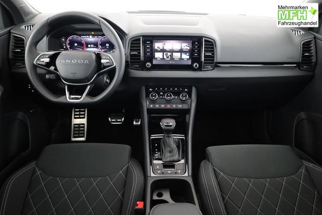 Skoda Karoq Sportline 1.5 TSI DSG Sportline, Pano, AHK, Navi, CANTON, Matrix, AreaView, Side, Kamera, el. Klappe, FS-beheizbar, 5 J.-Garantie 