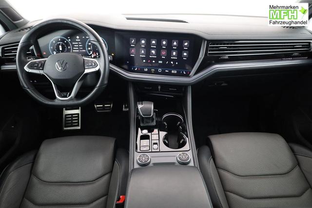 Volkswagen Touareg 3.0 TDI 210 kW 4Motion R-Line V6 Black, Pano, HUD, Leder, Luft, Standheizung 