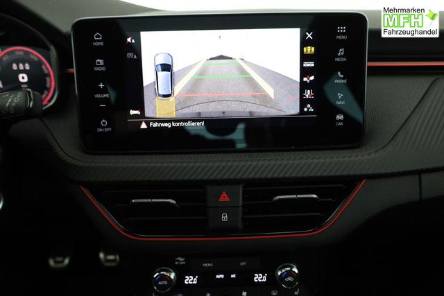 Skoda Kamiq Monte Carlo 1.5 TSI Carlo, Pano, AHK, Matrix, Navi, el. Klappe, 18-Zoll, 5 J.-Garantie 