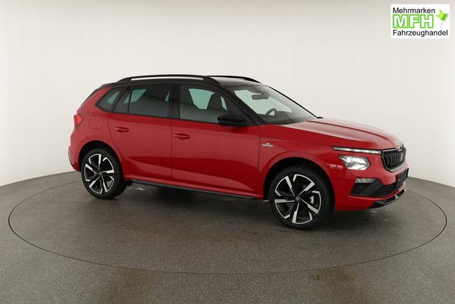 Skoda Kamiq Monte Carlo 1.5 TSI Carlo, Pano, AHK, Matrix, Navi, el. Klappe, 18-Zoll, 5 J.-Garantie 