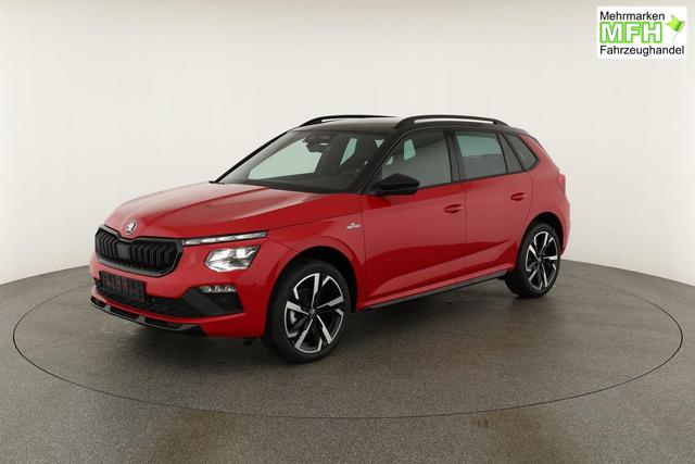 Skoda Kamiq Monte Carlo 1.5 TSI Carlo, Pano, AHK, Matrix, Navi, el. Klappe, 18-Zoll, 5 J.-Garantie 