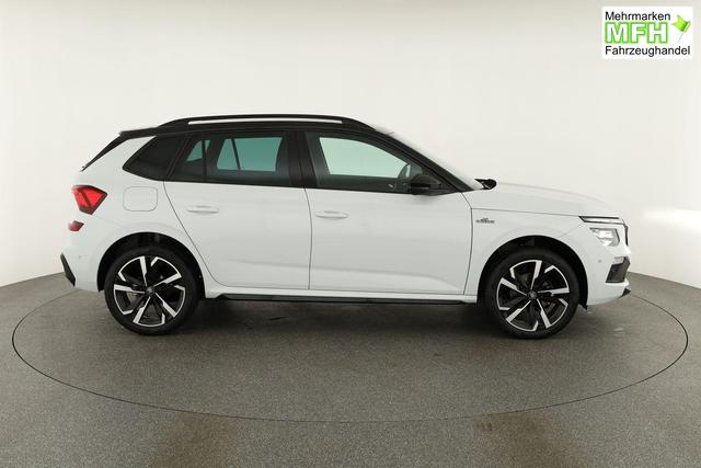 Skoda Kamiq Monte Carlo 1.5 TSI Carlo, Pano, AHK, Matrix, Navi, el. Klappe, 18-Zoll, 5 J.-Garantie 
