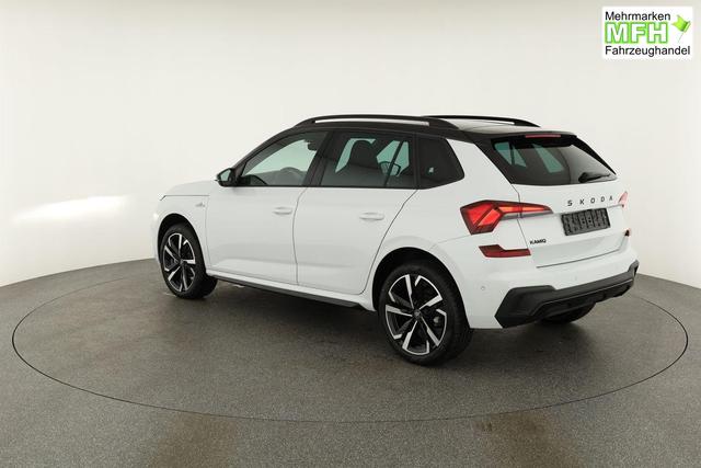 Skoda Kamiq Monte Carlo 1.5 TSI Carlo, Pano, AHK, Matrix, Navi, el. Klappe, 18-Zoll, 5 J.-Garantie 