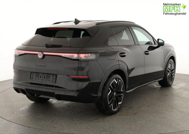 Volkswagen T-Roc 1.5 eTSI 110 kW R-Line DSG Black, AHK, IQ.Light, Kamera, el. Klappe, 19-Zoll 
