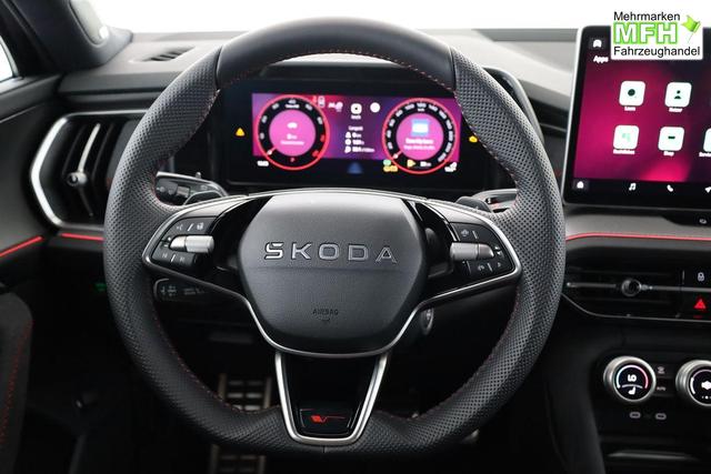 Skoda Kodiaq 2.0 TSI 195 kW 4x4 RS DSG RS, AHK, Navi, Matrix, Canton, Side, FS-beheizbar, el. Klappe, Kamera, 20-Zoll, 5 J.-Garantie 
