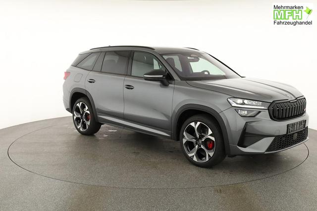 Skoda Kodiaq 2.0 TSI 195 kW 4x4 RS DSG RS, AHK, Navi, Matrix, Canton, Side, FS-beheizbar, el. Klappe, Kamera, 20-Zoll, 5 J.-Garantie 