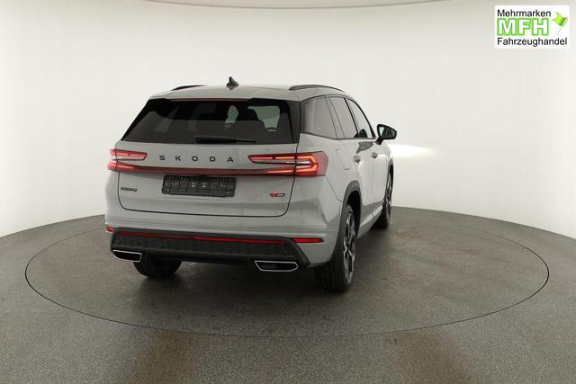 Skoda Kodiaq 2.0 TSI 195 kW 4x4 RS DSG RS, AHK, Navi, Matrix, Canton, Side, FS-beheizbar, el. Klappe, Kamera, 20-Zoll, 5 J.-Garantie 