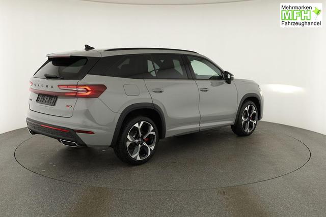 Skoda Kodiaq 2.0 TSI 195 kW 4x4 RS DSG RS, AHK, Navi, Matrix, Canton, Side, FS-beheizbar, el. Klappe, Kamera, 20-Zoll, 5 J.-Garantie 