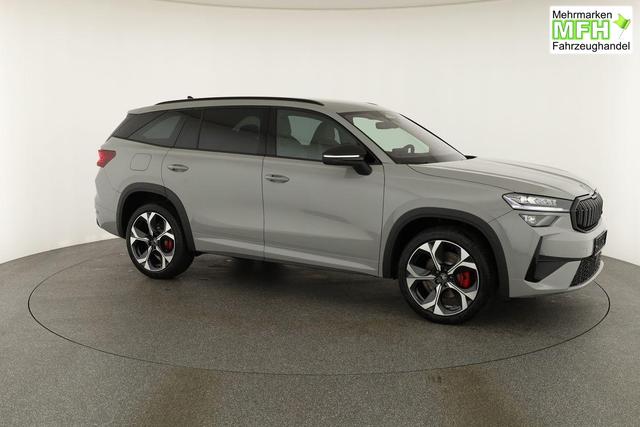 Skoda Kodiaq 2.0 TSI 195 kW 4x4 RS DSG RS, AHK, Navi, Matrix, Canton, Side, FS-beheizbar, el. Klappe, Kamera, 20-Zoll, 5 J.-Garantie 