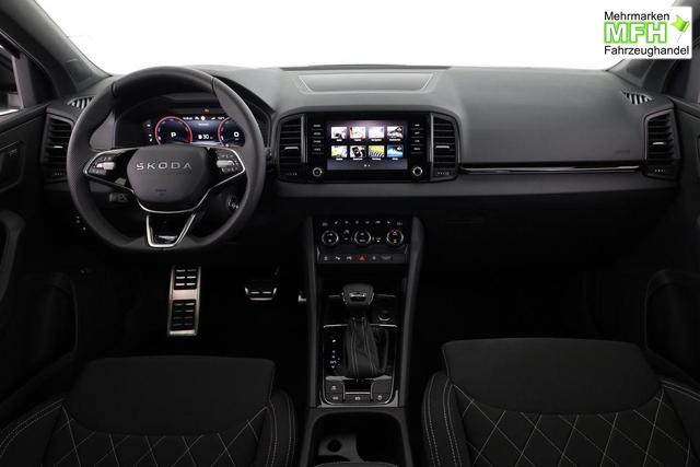 Skoda Karoq Sportline 1.5 TSI DSG Sportline, AHK, Navi, CANTON, Matrix, AreaView, Side, Kamera, el. Klappe, FS-beheizbar, 5 J.-Garantie 