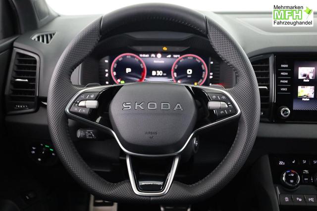 Skoda Karoq Sportline 1.5 TSI DSG Sportline, AHK, Navi, CANTON, Matrix, AreaView, Side, Kamera, el. Klappe, FS-beheizbar, 5 J.-Garantie 
