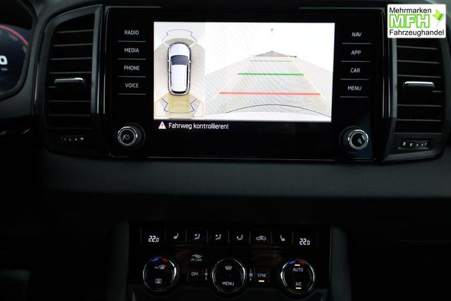 Skoda Karoq Sportline 1.5 TSI DSG Sportline, AHK, Navi, CANTON, Matrix, AreaView, Side, Kamera, el. Klappe, FS-beheizbar, 5 J.-Garantie 