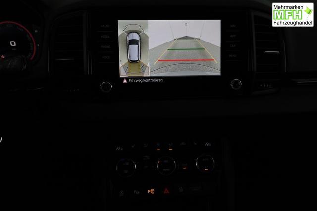 Skoda Karoq Sportline 1.5 TSI DSG Sportline, Pano, AHK, Navi, CANTON, Matrix, AreaView, Side, el. Klappe, FS-beheizbar, 5 J.-Garantie 