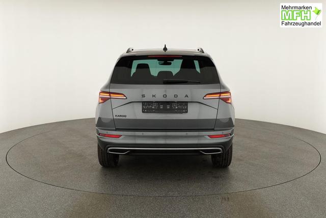 Skoda Karoq Sportline 1.5 TSI DSG Sportline, Pano, AHK, Navi, CANTON, Matrix, AreaView, Side, el. Klappe, FS-beheizbar, 5 J.-Garantie 