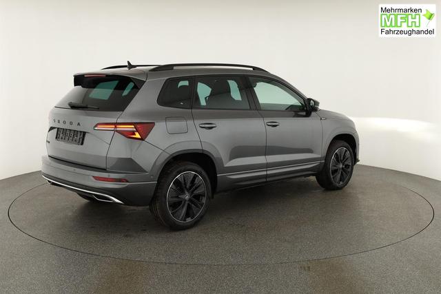 Skoda Karoq Sportline 1.5 TSI DSG Sportline, Pano, AHK, Navi, CANTON, Matrix, AreaView, Side, el. Klappe, FS-beheizbar, 5 J.-Garantie 