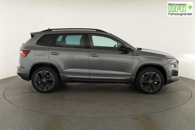 Skoda Karoq Sportline 1.5 TSI DSG Sportline, Pano, AHK, Navi, CANTON, Matrix, AreaView, Side, el. Klappe, FS-beheizbar, 5 J.-Garantie 