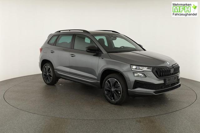 Skoda Karoq Sportline 1.5 TSI DSG Sportline, Pano, AHK, Navi, CANTON, Matrix, AreaView, Side, el. Klappe, FS-beheizbar, 5 J.-Garantie 