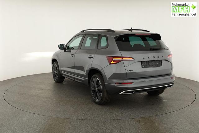 Skoda Karoq Sportline 1.5 TSI DSG Sportline, Pano, AHK, Navi, CANTON, Matrix, AreaView, Side, el. Klappe, FS-beheizbar, 5 J.-Garantie 