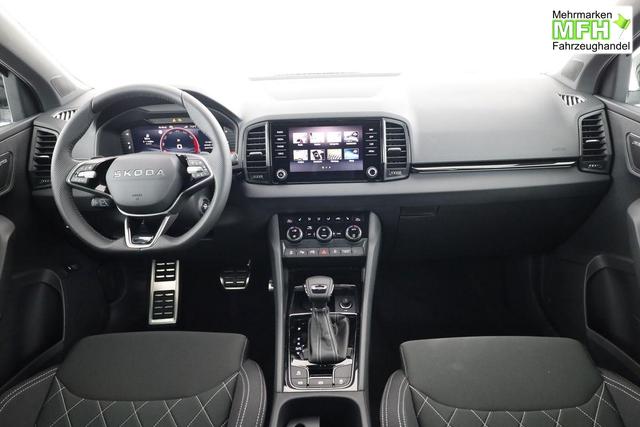 Skoda Karoq Sportline 1.5 TSI DSG Sportline, AHK, Navi, CANTON, Matrix, AreaView, Side, Kamera, el. Klappe, FS-beheizbar, 5 J.-Garantie 