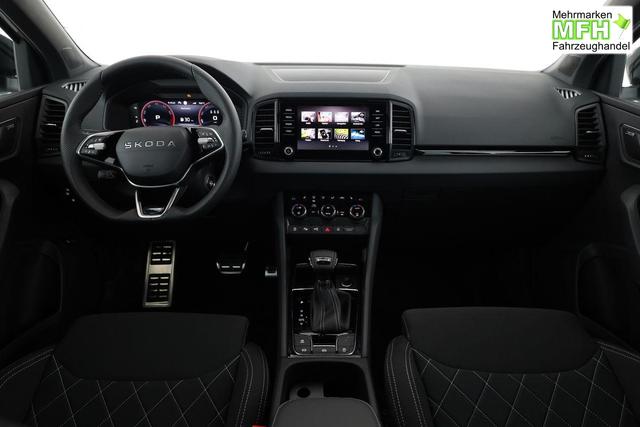 Skoda Karoq Sportline 1.5 TSI DSG Sportline, AHK, Navi, CANTON, Matrix, AreaView, Side, Kamera, el. Klappe, FS-beheizbar, 5 J.-Garantie 