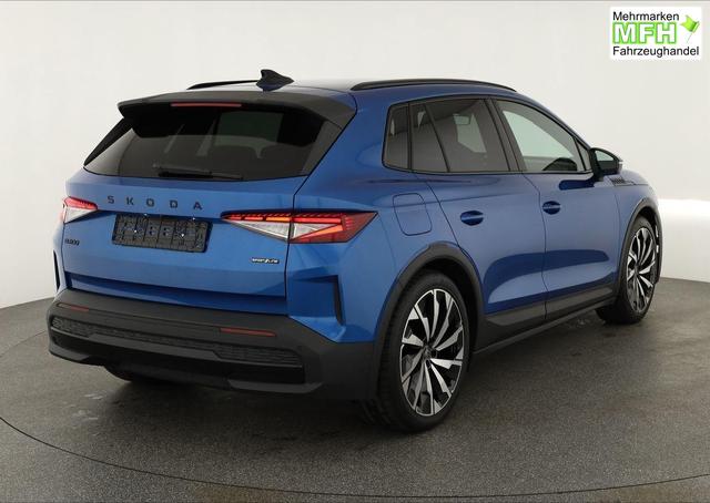 Skoda Elroq 85 x Sportline 85x Sportline, AHK, Matrix, W&auml;rmepumpe, 21-Zoll, Navi, el. Klappe, FS-beheizbar 