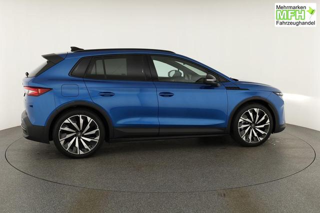 Skoda Elroq 85 x Sportline 85x Sportline, AHK, Matrix, W&auml;rmepumpe, 21-Zoll, Navi, el. Klappe, FS-beheizbar 