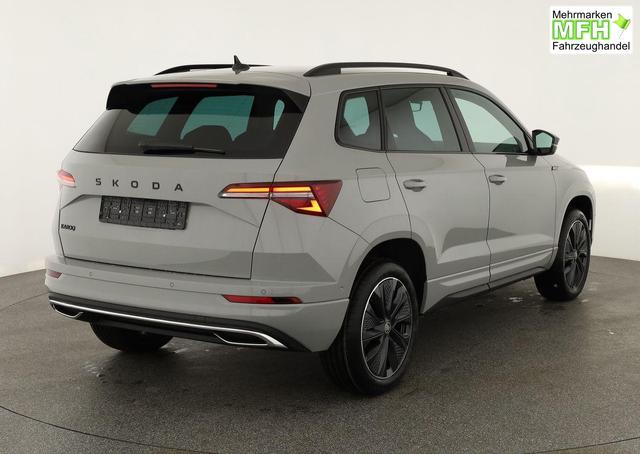 Skoda Karoq Sportline 1.5 TSI DSG Sportline, Navi, CANTON, Matrix, AreaView, Side, el. Klappe, FS-beheizbar, 5 J.-Garantie 
