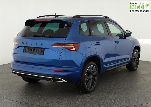 Skoda Karoq Sportline 1.5 TSI DSG Sportline, Pano, AHK, Navi, CANTON, Matrix, AreaView, Side, el. Klappe, FS-beheizbar, 5 J.-Garantie 