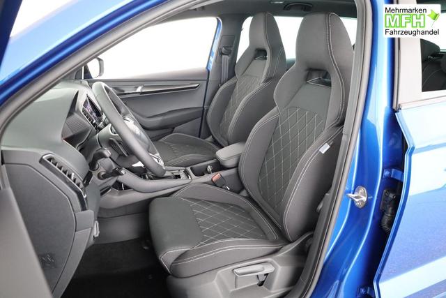 Skoda Karoq Sportline 1.5 TSI DSG Sportline, Pano, AHK, Navi, CANTON, Matrix, AreaView, Side, el. Klappe, FS-beheizbar, 5 J.-Garantie 