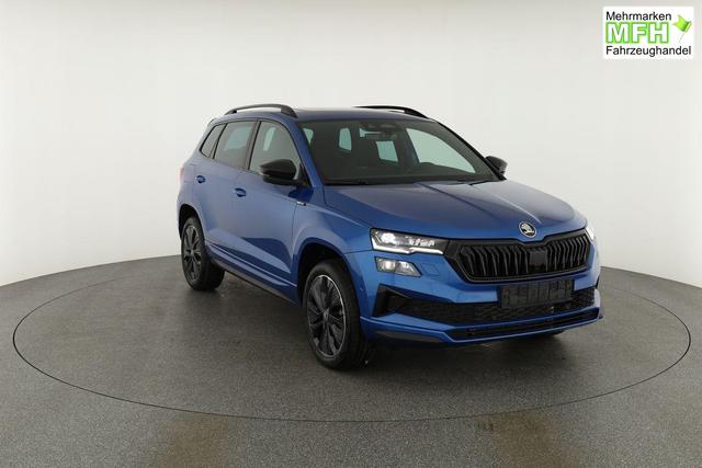 Skoda Karoq Sportline 1.5 TSI DSG Sportline, Pano, AHK, Navi, CANTON, Matrix, AreaView, Side, el. Klappe, FS-beheizbar, 5 J.-Garantie 