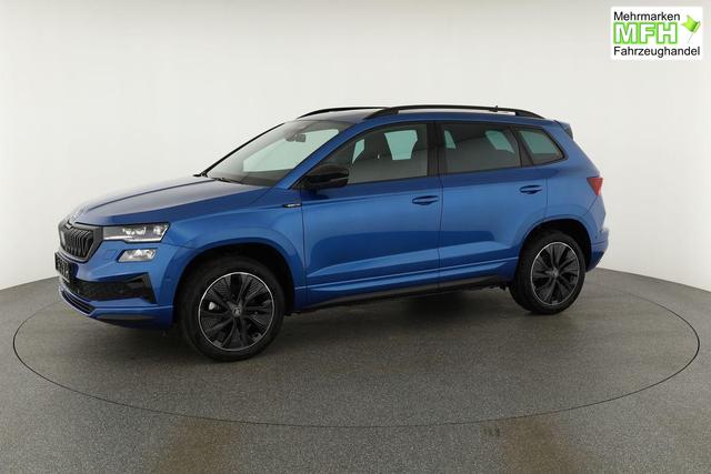 Skoda Karoq Sportline 1.5 TSI DSG Sportline, Pano, AHK, Navi, CANTON, Matrix, AreaView, Side, el. Klappe, FS-beheizbar, 5 J.-Garantie 