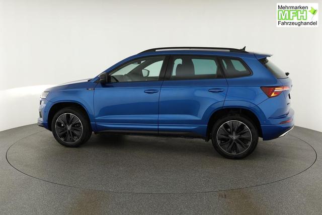Skoda Karoq Sportline 1.5 TSI DSG Sportline, Pano, AHK, Navi, CANTON, Matrix, AreaView, Side, el. Klappe, FS-beheizbar, 5 J.-Garantie 
